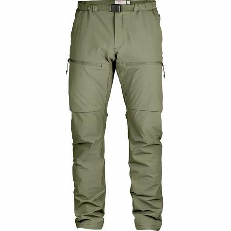 Fjallraven High Coast Outdoor Pants Green Singapore For Men (SG-36559)